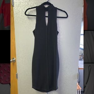 ASTR black knit dress